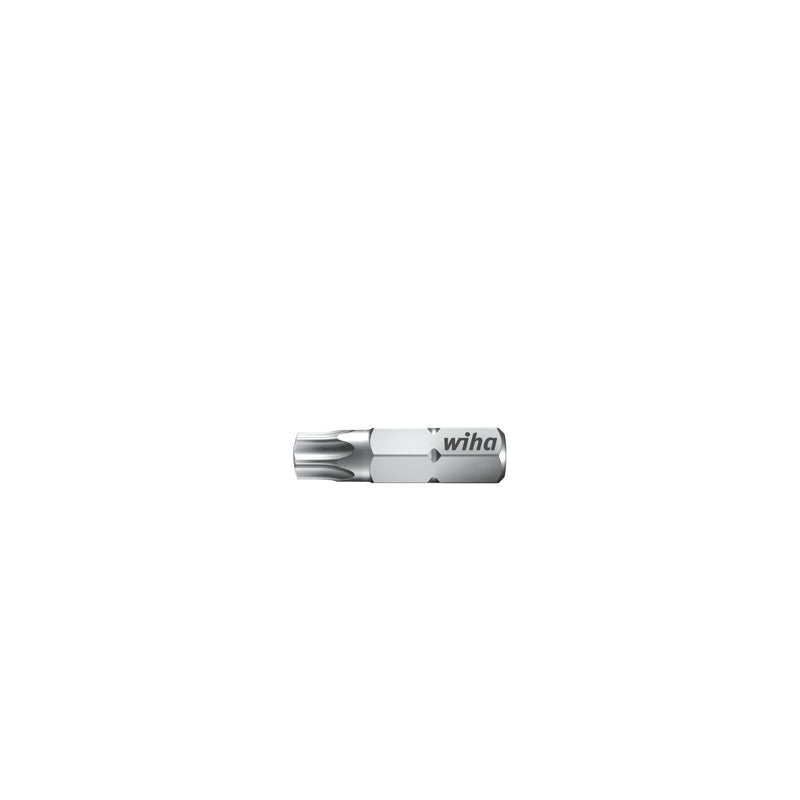 Wiha - Bit 6-rund-Standard-Bit 7015 Z T30x25 Form C 6,3 − 10 Stück