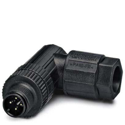 Phoenix Contact - Rundsteckverbinder, feldkonfektionierbar (Industriesteckverbinder) Steckverbinder SACC-M12MR-4PL − 1 Stück