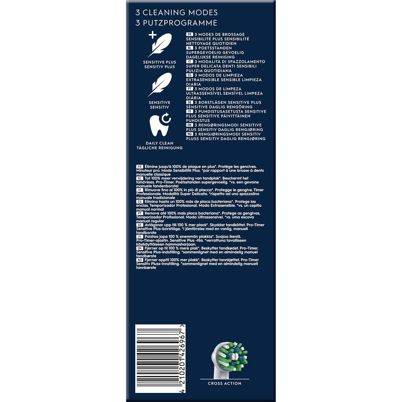 ORAL-B - Mundpflegegerät Zahnbürste Vitality ProD103 li Hangable Box − 6 Stück