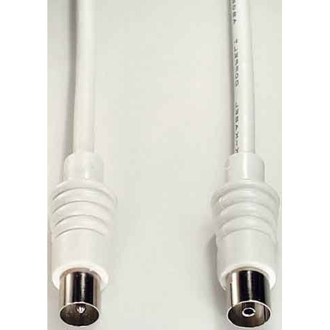 E+P Elektrik - Konfektioniertes Koaxkabel Antennenkabel HFA 10 ws 10m