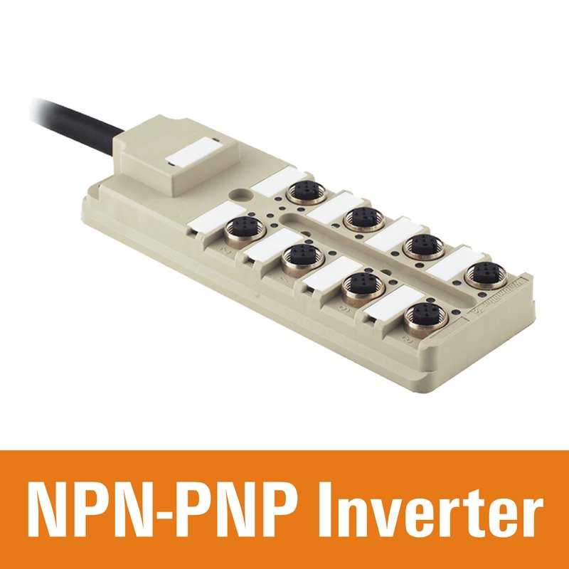 Weidmüller - Passiver Sensor-/Aktor-Verteiler (mit Leitung) Sensor-/Aktor-Verteiler SAI-8-F5PNPN-PNP5M Komplett-Modul