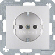 Berker - Steckdose Schuko-Steckd.alu matt 47231404