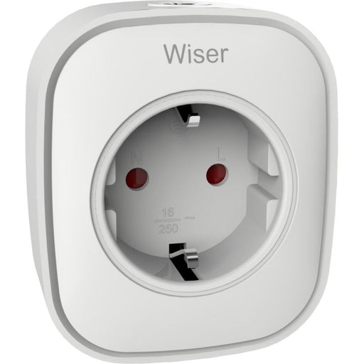 Schneider Electric - Bussystem-Schaltaktor Wiser Smart Plug CCTFR6501 Zwischenstecker