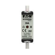 Eaton - Messersicherung Sicherungseinsatz Nieders. 35NHG000BI 35A AC 500V 120kA − 3 Stück