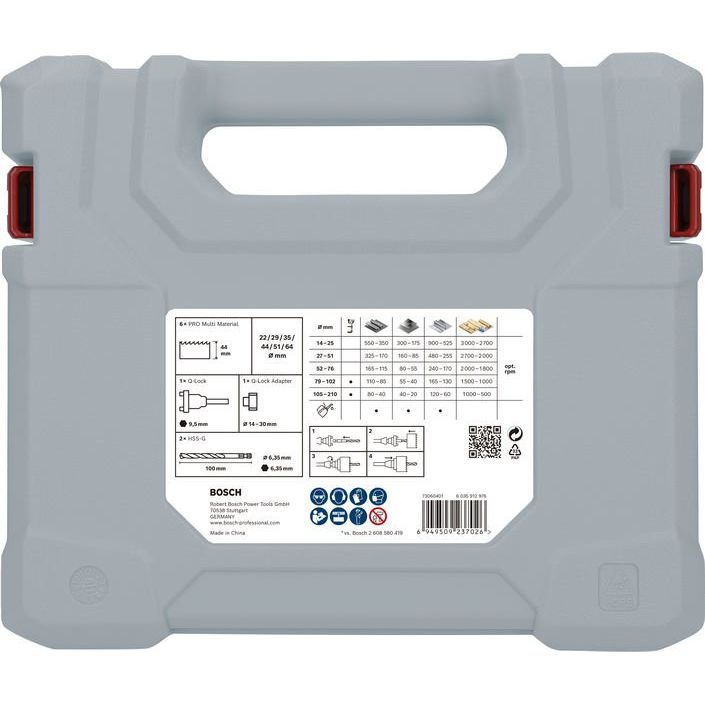 Bosch - Lochsäge PRO Multi Material 2608901550VE(10) Lochsäge Q-Lock