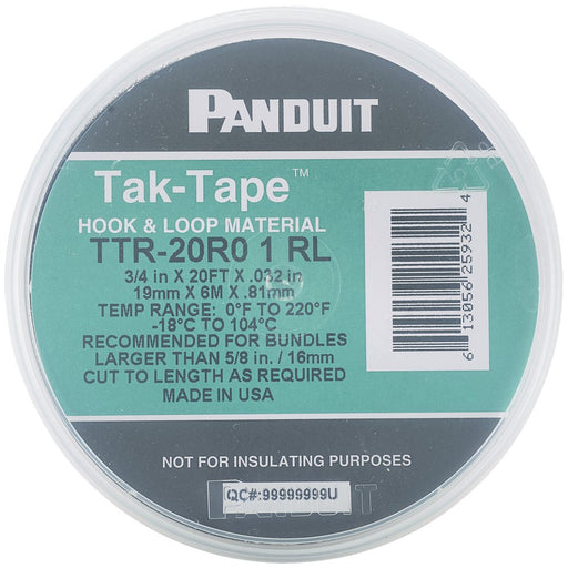 Panduit - Klettband TTR-20R0 − 10 Stück