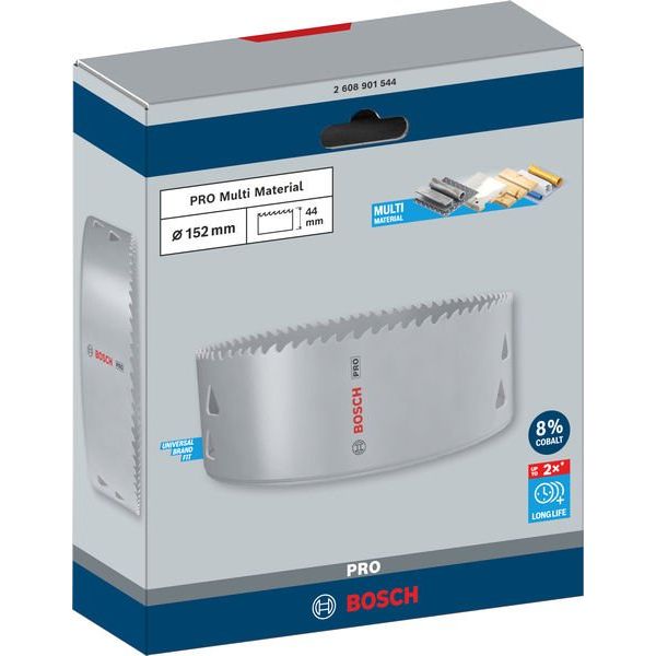 Bosch - Lochsäge PRO Multi Material 2608901544 Lochsäge 152 mm mit