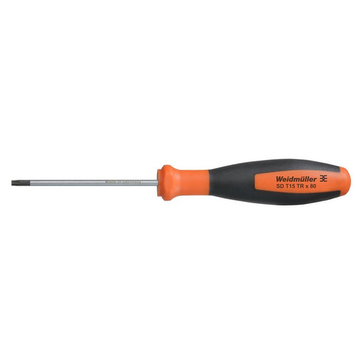 Weidmüller - Innensechsrund Schraubendreher TX SD T15 TR X 80 80 mm