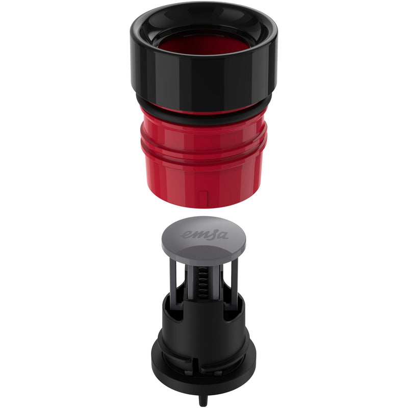 Emsa - Zubehör/Ersatzteile für Kleingeräte Trinkflasche BLUDROP basic petrol 0,5L basic petrol