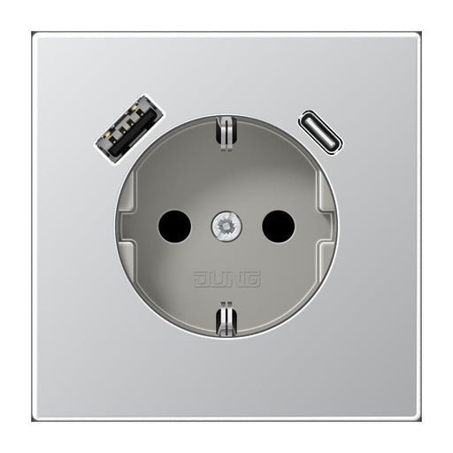 Jung - Steckdose SCHUKO Steckdose 16 A 250V AL 1520-15 CA m. Berührungsschutz