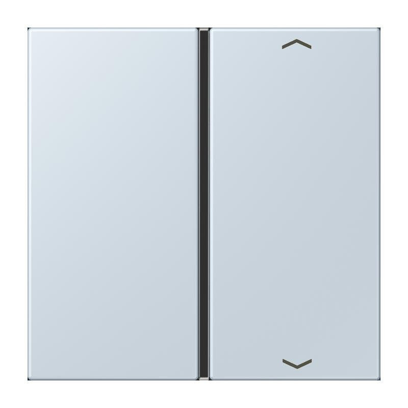 Jung - Abdeckung/Bedienelement für Installationsschalterprogramme Taste 1fach m. Pfeilsymb. LC 401 TSAP 209 outremer pale