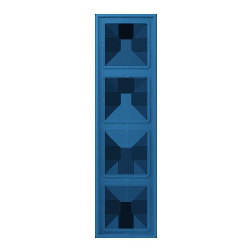 Jung - Abdeckrahmen Rahmen 4-fach LC 984 211 bleu ceruleen 31