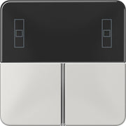 Jung - Abdeckung/Bedienelement für Installationsschalterprogramme Tastensatz lgr CD 4093 TSA LG komplett − 1 Stück