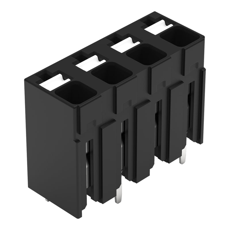 WAGO - Leiterplattenklemme THR-Leiterplattenklemme 2086-3124/997-605 Drücker,1,5mm²,sw − 1645 Stück