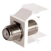 Televes - Kommunikationstechnik-Adapter F-Verbinder FKV100KEY (Bu-Bu) Keystone