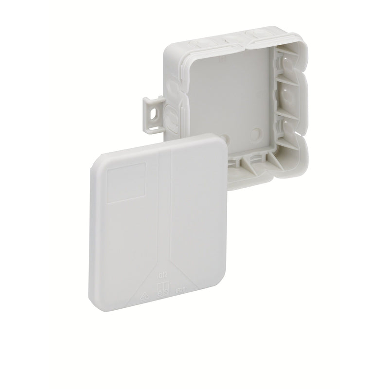 Spelsberg - Dose, Gehäuse für Montage auf der Wand/Decke Verbindungsdose Q 12-L 400V gr VDE
