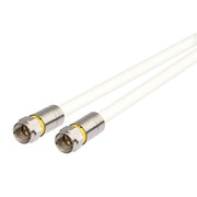Kathrein - Konfektioniertes Koaxkabel Verbindungskabel 0,8m ETF 800/S F-St.105dB Class A+ − 5 Stück