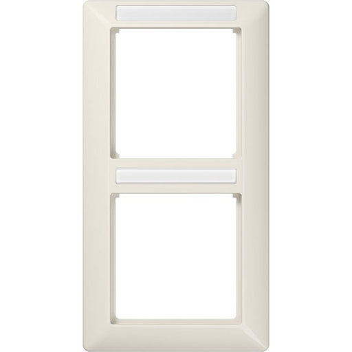 Jung - Abdeckrahmen Rahmen, 2fach senkr. AS 582 BF INA sprühnebeldi.Fenster