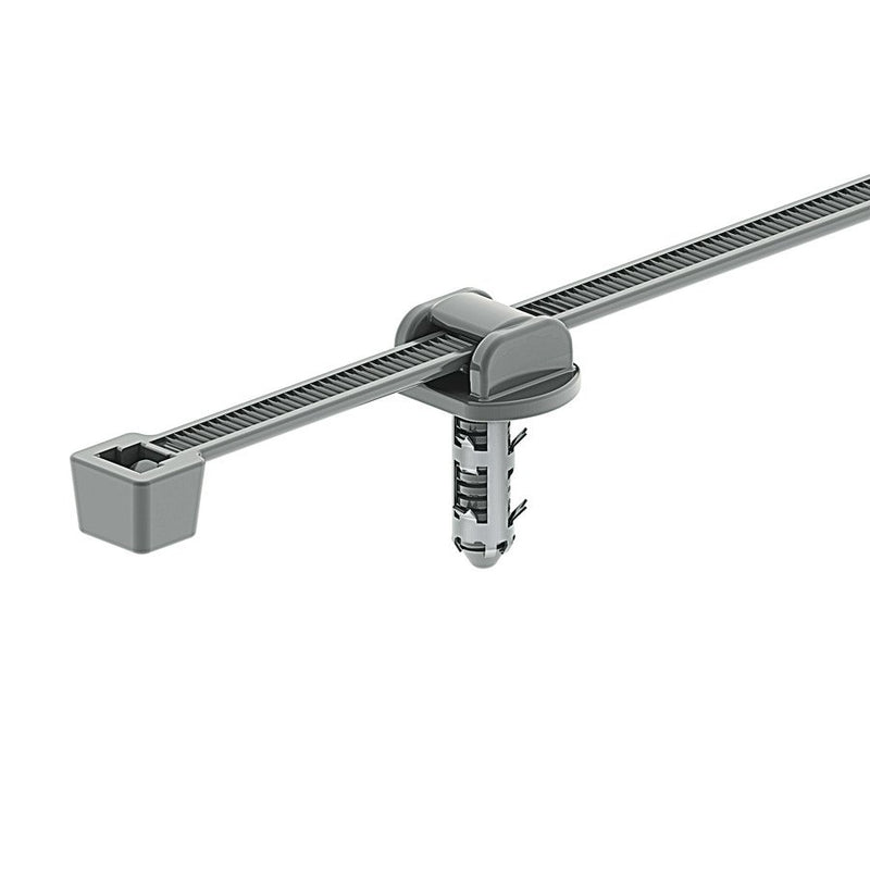 HellermannTyton - Kabelbinder Befestigungsbinder 2tlg. 156-01203(1000) − 1000 Stück