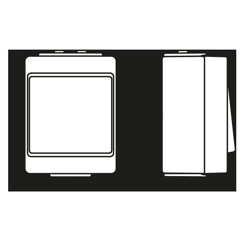 Jung - Installationsschalter Wippschalter 603 W Aus 3-pol