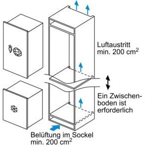 Bosch - Gefriergerät EB-Gefriergerät GIV21AFE0 Serie6