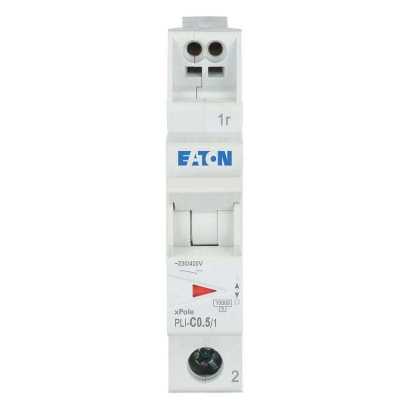 Eaton - Leitungsschutzschalter Leitungsschutzschalter PLI-C0,5/1 0,5 A, 1p,Steckkl. C − 12 Stück