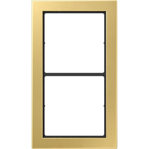 Jung - Abdeckrahmen Rahmen 2fach Mess/classic FDME 2982 C waage-/senkrecht