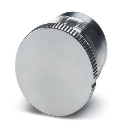 Phoenix Contact - Rundsteckverbinder, feldkonfektionierbar (Industriesteckverbinder) Metall-Schutzkappe SH-Z2301 − 10 Stück