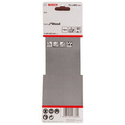 Bosch - Schleifpapier/Schleifvlies PRO X440 Schleifband, 75 x 2608606044 480 mm, G80, 3-tlg