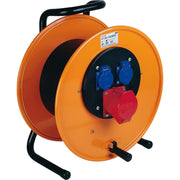 Schill - Kabeltrommel Stahlblech-Kabeltrommel HT 381.C532MD2 m. Steckd. oh. Kabel