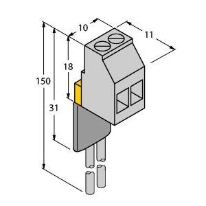 Turck - Zubehör/Ersatzteile für Positionsschalter Widerstandmodul WM1 WIDERSTANDSMODUL