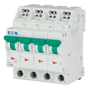 Eaton - Leitungsschutzschalter PLI-B6/4 B 6A, 4p Steckkl