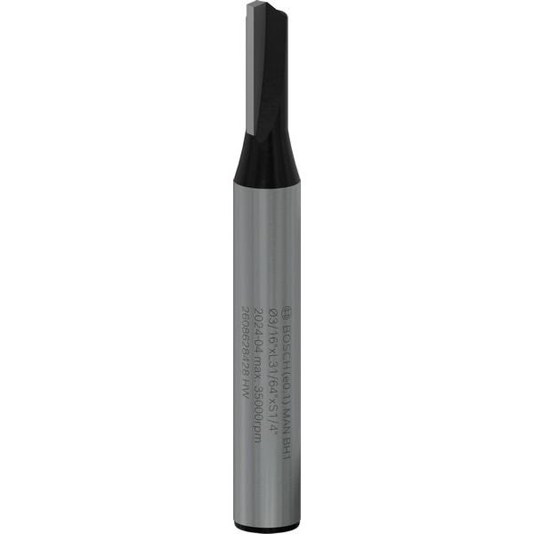 Bosch - Fräser PRO Nutfräser, 2608628428 einschneidig 3/16