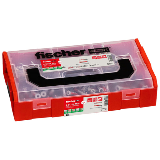 Fischer Deutschl - Dübelset Schraubenset FIXtainer 561472 DuoPower/DuoSeal +S