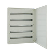 Eaton - Installationskleinverteiler Oberputz Flachverteiler BF-O-5/165-A komplett 5 Rei. Weiß