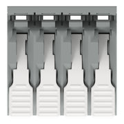 WAGO - Leiterplattenklemme Hebel 2706-154 6mm²,grau − 40 Stück