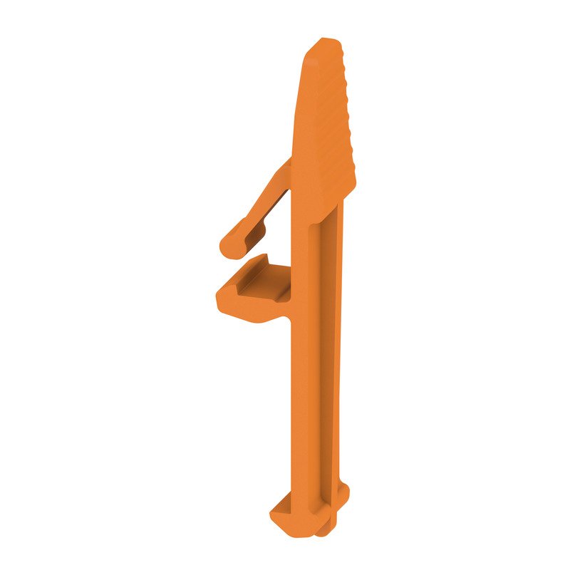 Weidmüller - Zubehör/Ersatzteile für Klemmen Verriegelungselement APGLE 6 Wemid, orange − 20 Stück