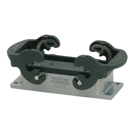Walther Werke - Gehäuse für Rechtecksteckverbinder Anbaugehäuse BV10 734110 27mm QVB