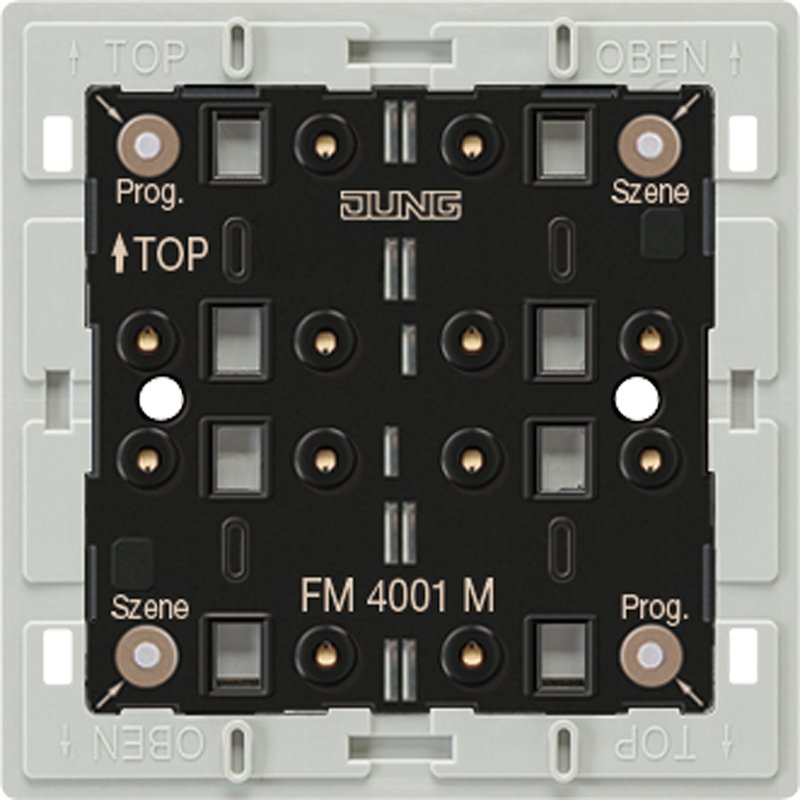 Jung - Sender/Fernbedienung für Installationsschalterprogramme Funk-Wandsender-Modul FM 4001 M 1-kanalig − 1 Stück