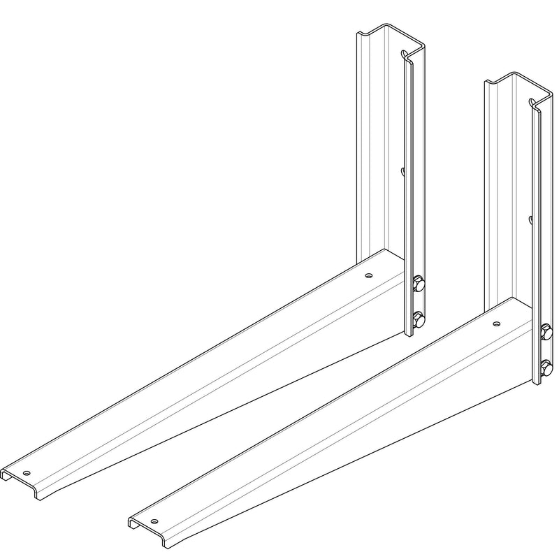 Glen Dimplex SEE - Montagehilfe Haustechnik M Flex Air Wandschiene A WallH f.horiz.Aufhängung