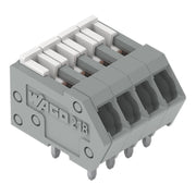 WAGO - Leiterplattenklemme 218-105 0,5mm²,grau − 100 Stück