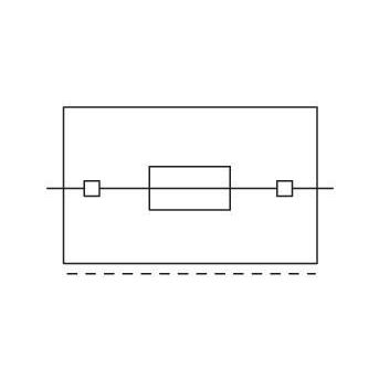 WAGO - Bauelementestecker Sicherungsstecker 2006-931 Einsatz " x 1",grau − 25 Stück
