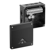 Spelsberg - Dose, Gehäuse für Montage auf der Wand/Decke Abzweigkasten Abox 060-6²/sw IP66, 6qm