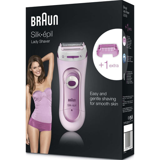 BRAUN - Elektro-Rasierer Ladyshaver LS 5100 pink Silk-epil