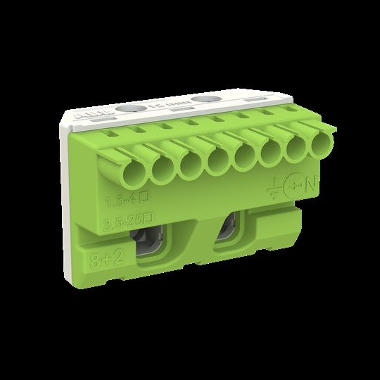 Striebel&John - Steckklemme PE-Klemmenblock ZK82G 8x4 +2x25qmm