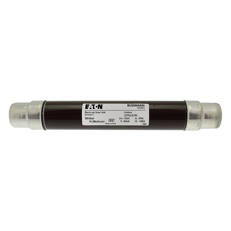 Eaton - Mittel-/Hochspannungssicherung Sicherungseinsatz Mittels. 12KV 50Amp#12TDLEJ50 50A AC 12kV 63kA