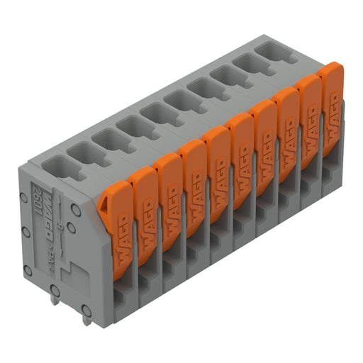 WAGO - Leiterplattenklemme 2601-3110 1,5mm²,gr − 50 Stück