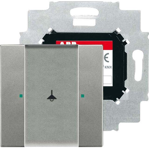 Busch-Jaeger - Bussystem-Tastsensor Bedienelement 1-fach 6125/01-803-500 graumetallic
