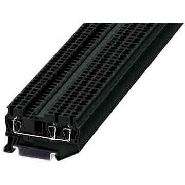 Phoenix Contact - Durchgangs-Reihenklemme Durchgangsreihenklemme ST 2,5-TWIN BK − 50 Stück