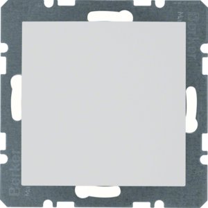 Berker - Einsatz/Abdeckung für Kommunikationstechnik Blindverschluss pws 10091909 + Zentralstück